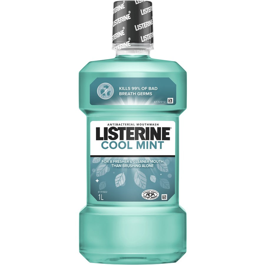 Listerine Cool Mint Mouthwash 1L