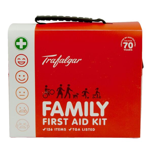 Trafalgar Family First Aid Kit 126 Piece