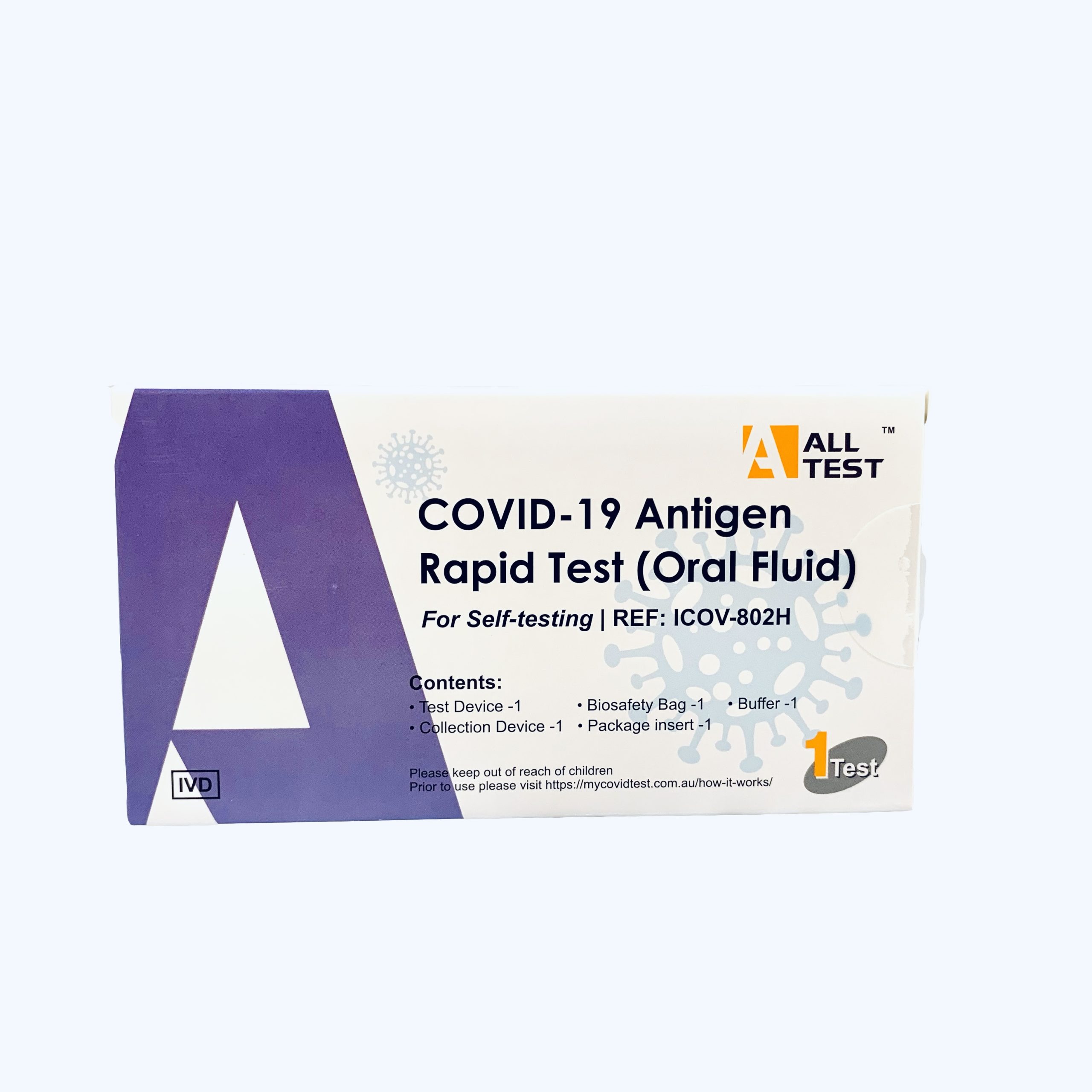 (Oral Fluid) ALL TEST COVID-19 Antigen Rapid Test 1 pack